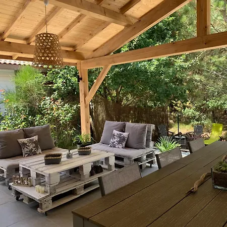 5 Personnes En Forêt Des Landes Proche De L'océan Casa vacanze Bias (Landes)